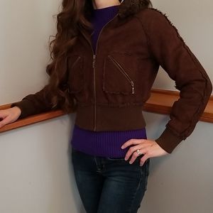 Brown jacket!